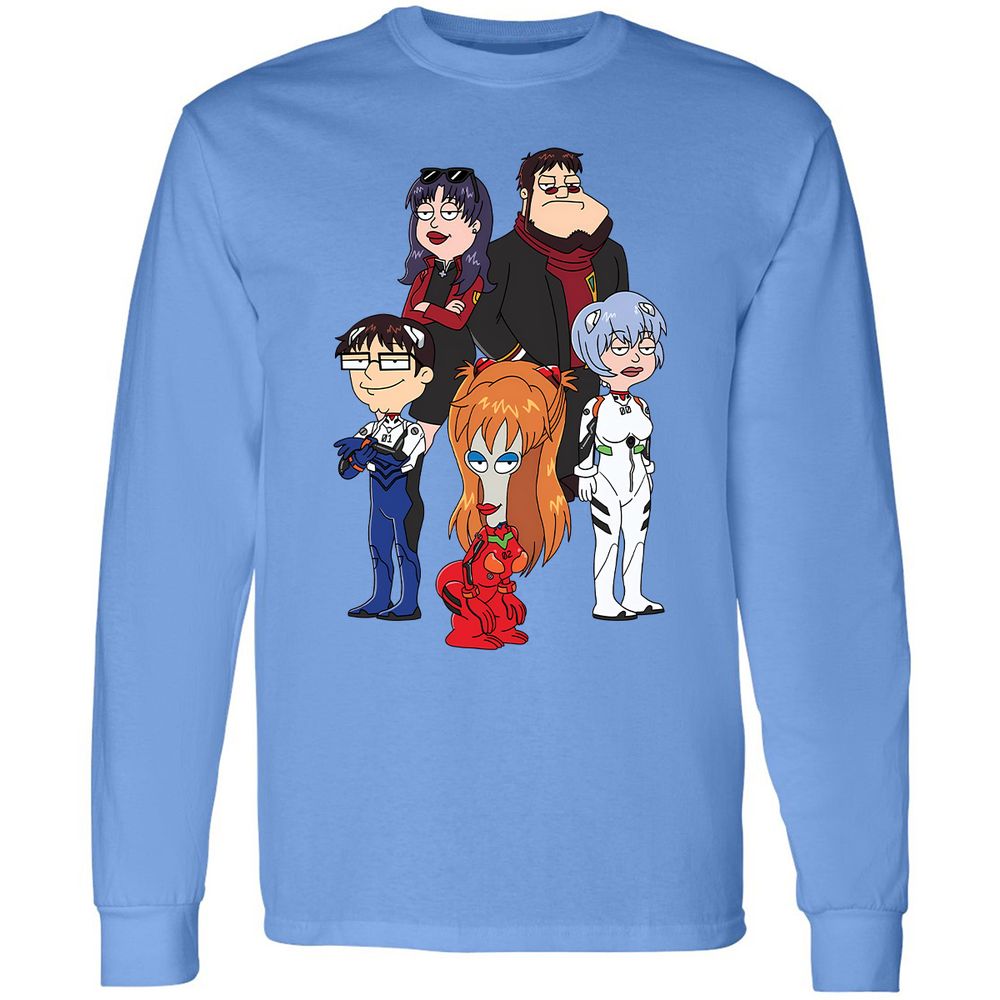 Long Sleeve T-Shirt - 8KGMSC4T - Carolina Blue - 2