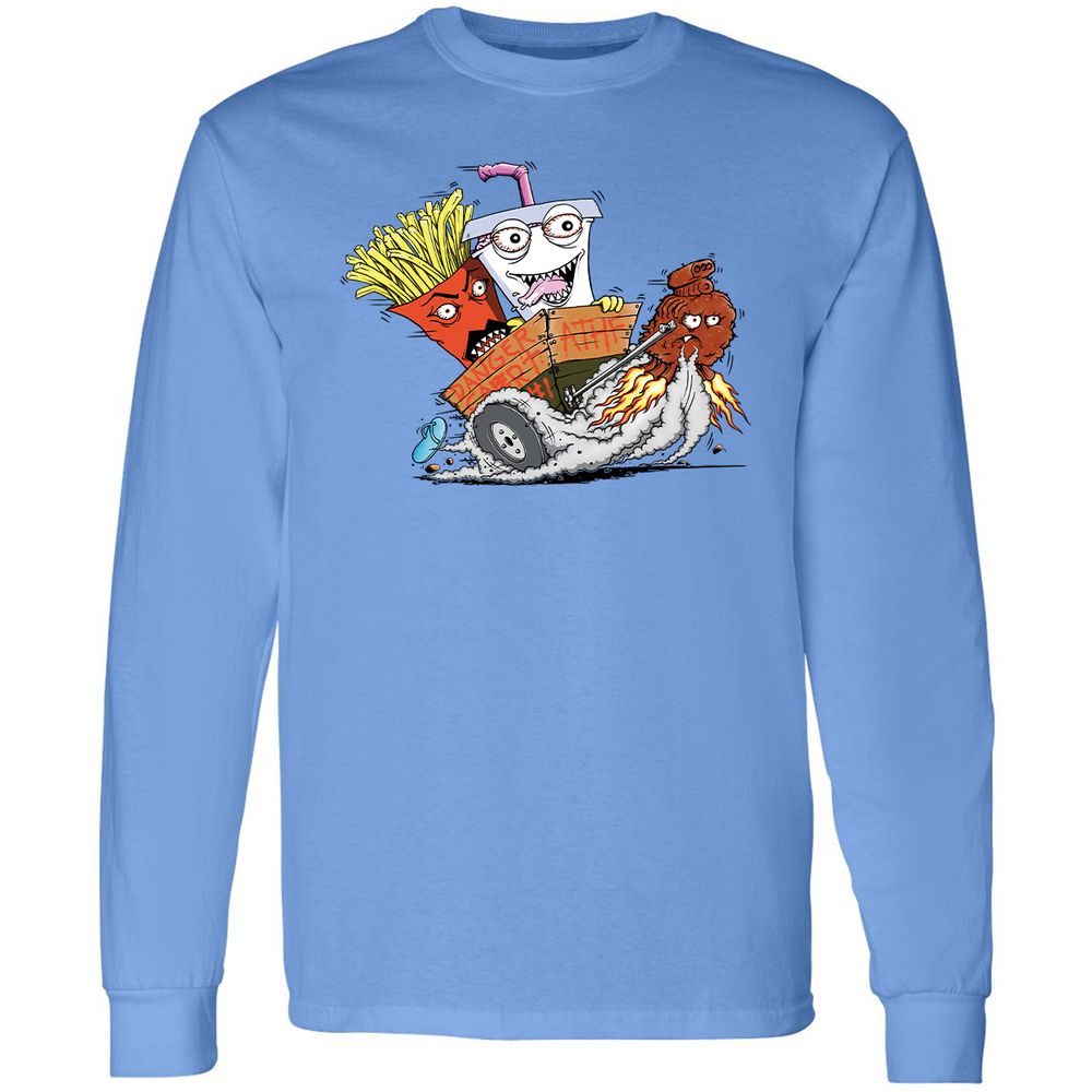 Long Sleeve T-Shirt - C977PTYD - Carolina Blue - 2