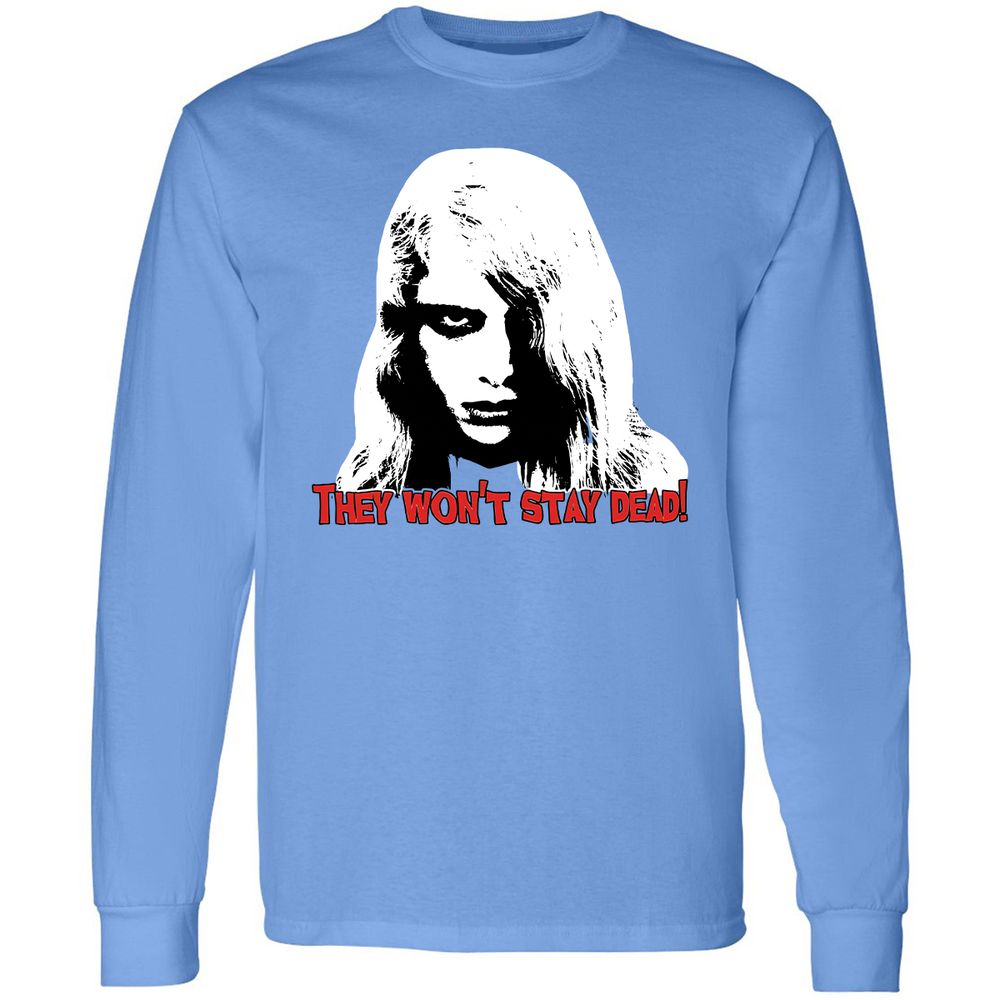 Long Sleeve T-Shirt - VHJGNMR8 - Carolina Blue - 2
