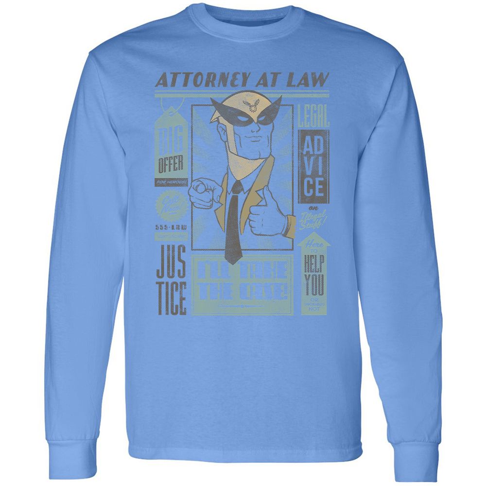 Long Sleeve T-Shirt - LE5XP2Y1 - Carolina Blue - 2