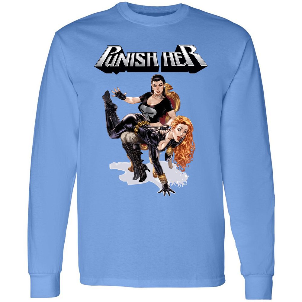 Long Sleeve T-Shirt - ZVTNKTYB - Carolina Blue - 2