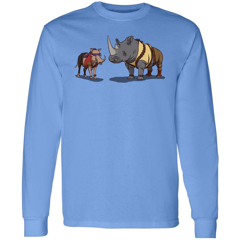 Long Sleeve T-Shirt - GQKUC1VG - Carolina Blue - 2