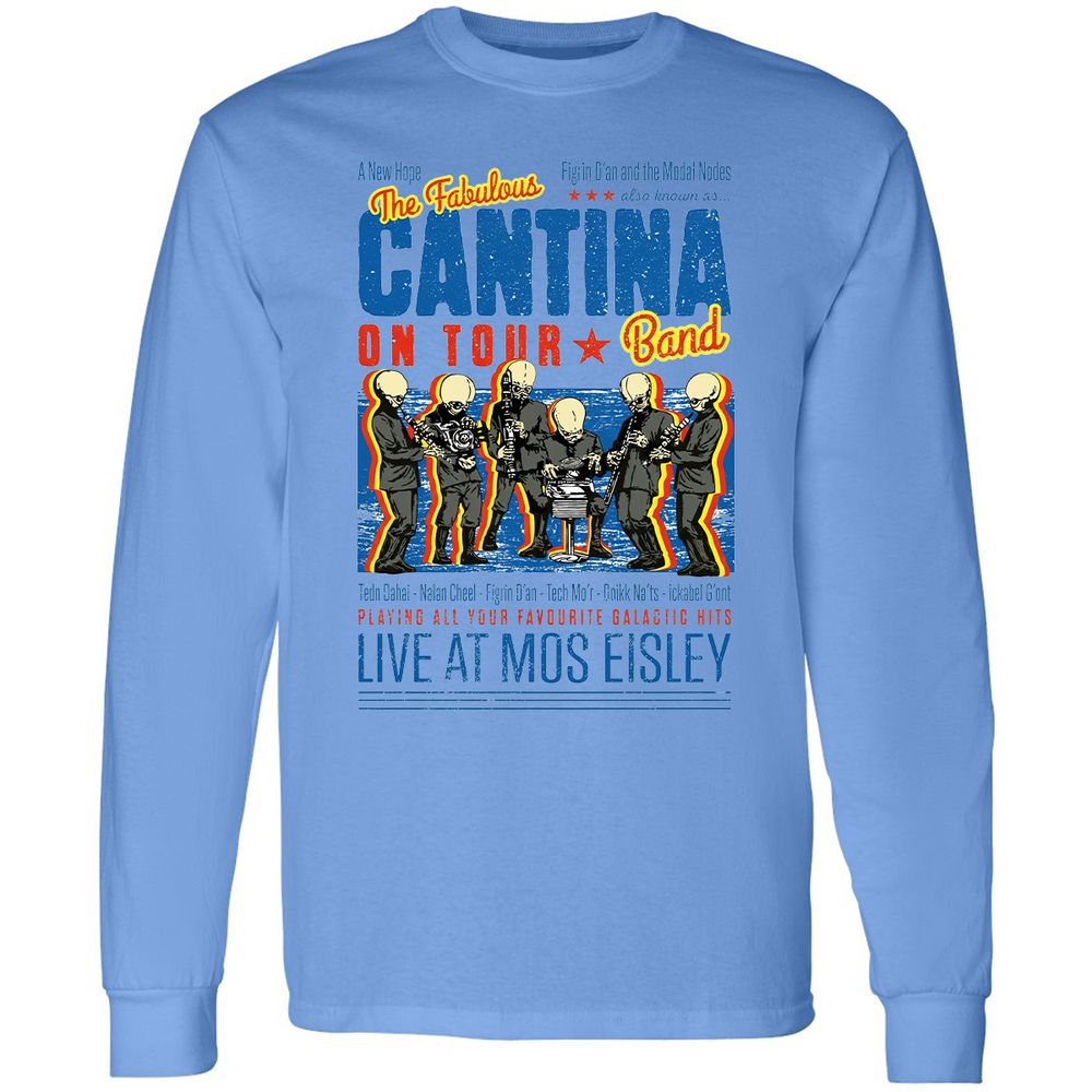 Long Sleeve T-Shirt - QRT2LQCQ - Carolina Blue - 2