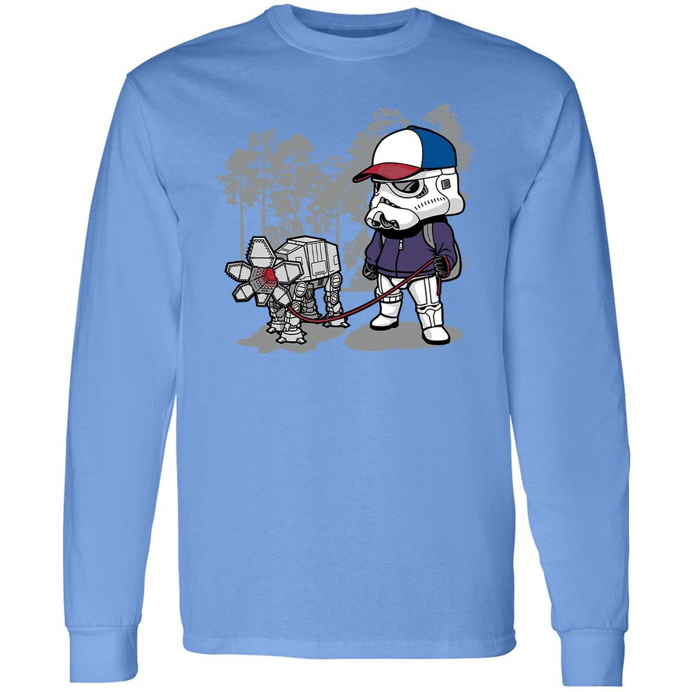Long Sleeve T-Shirt - F193JLH8 - Carolina Blue - 2