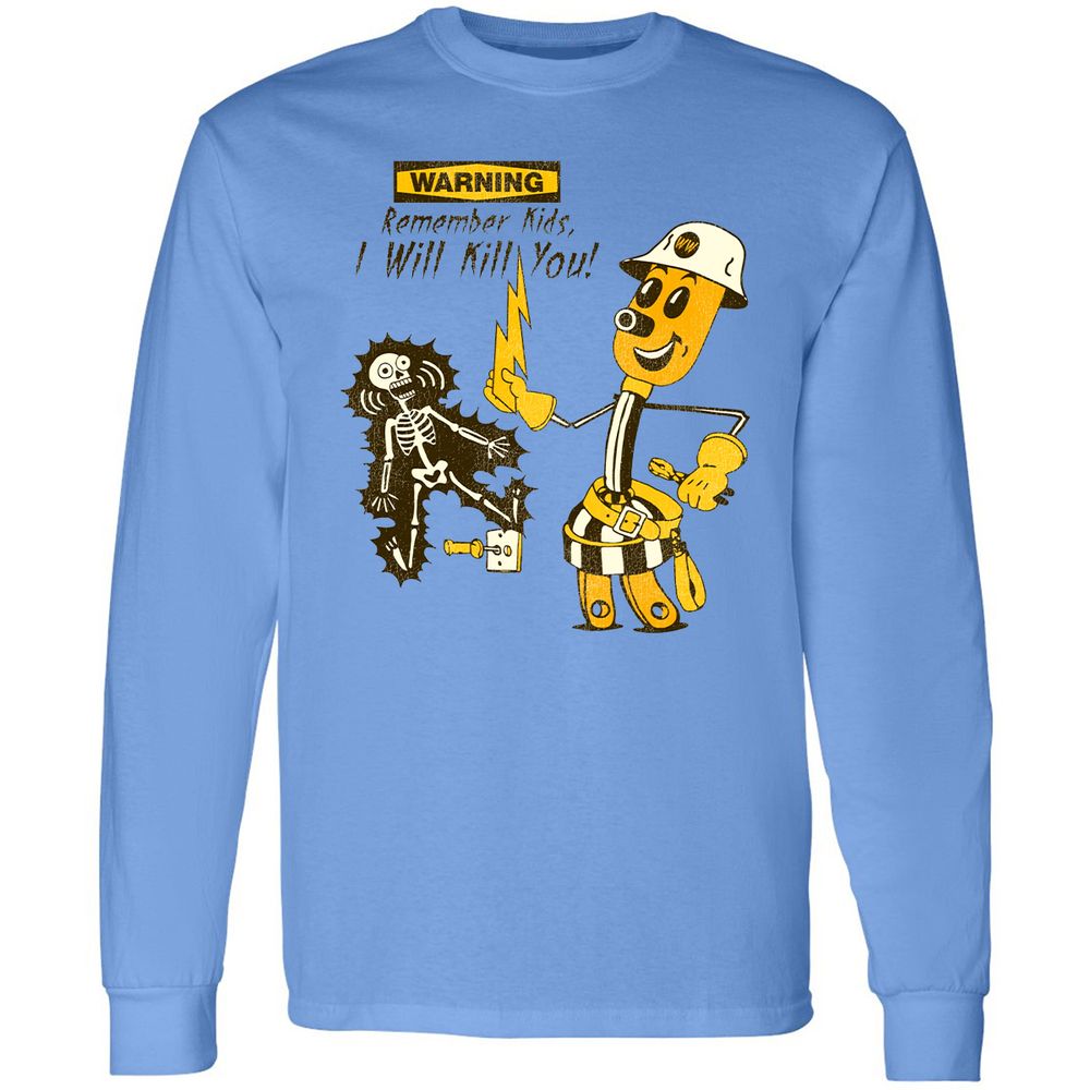 Long Sleeve T-Shirt - CX9RW1SA - Carolina Blue - 2