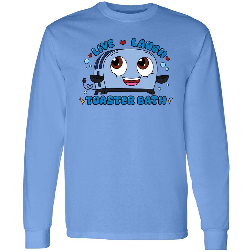 Long Sleeve T-Shirt - K6ENSU6F - Carolina Blue - 2