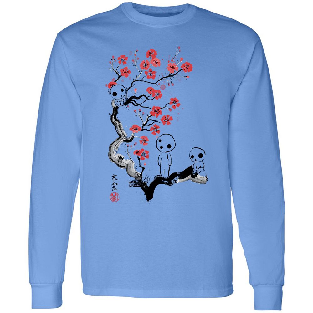 Long Sleeve T-Shirt - JPNJ3HU7 - Carolina Blue - 2
