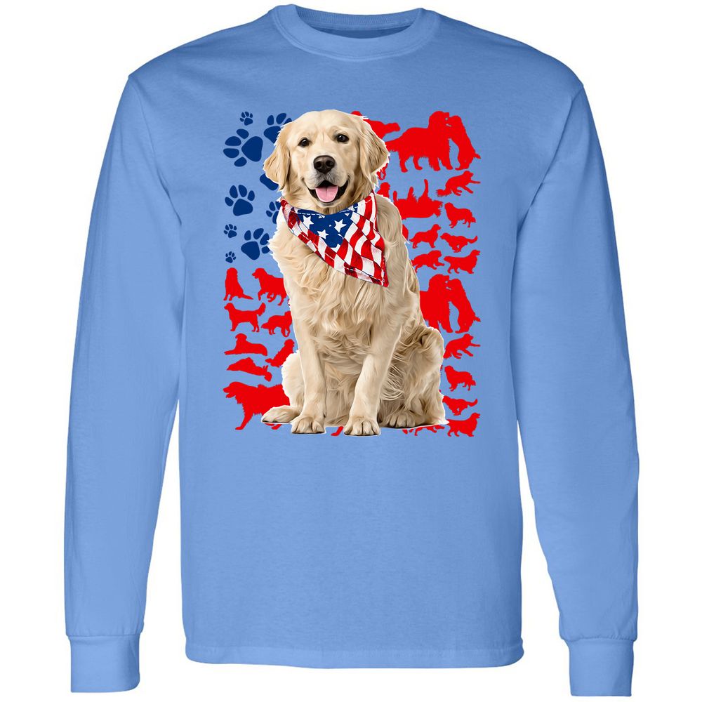 Long Sleeve T-Shirt - HTXGWX8B - Carolina Blue - 2