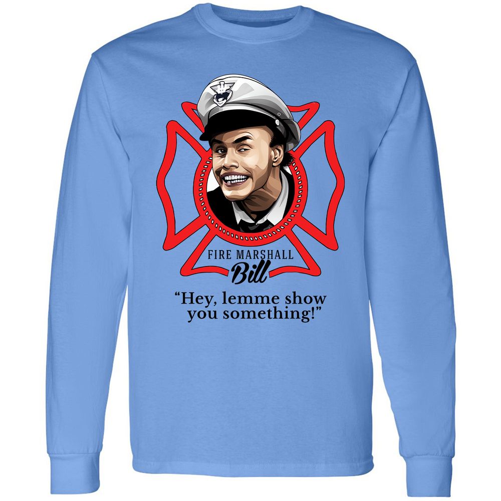 Long Sleeve T-Shirt - V8YX2CH4 - Carolina Blue - 2