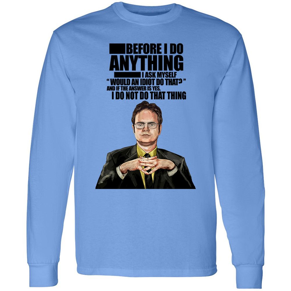 Long Sleeve T-Shirt - LXQ9K539 - Carolina Blue - 2