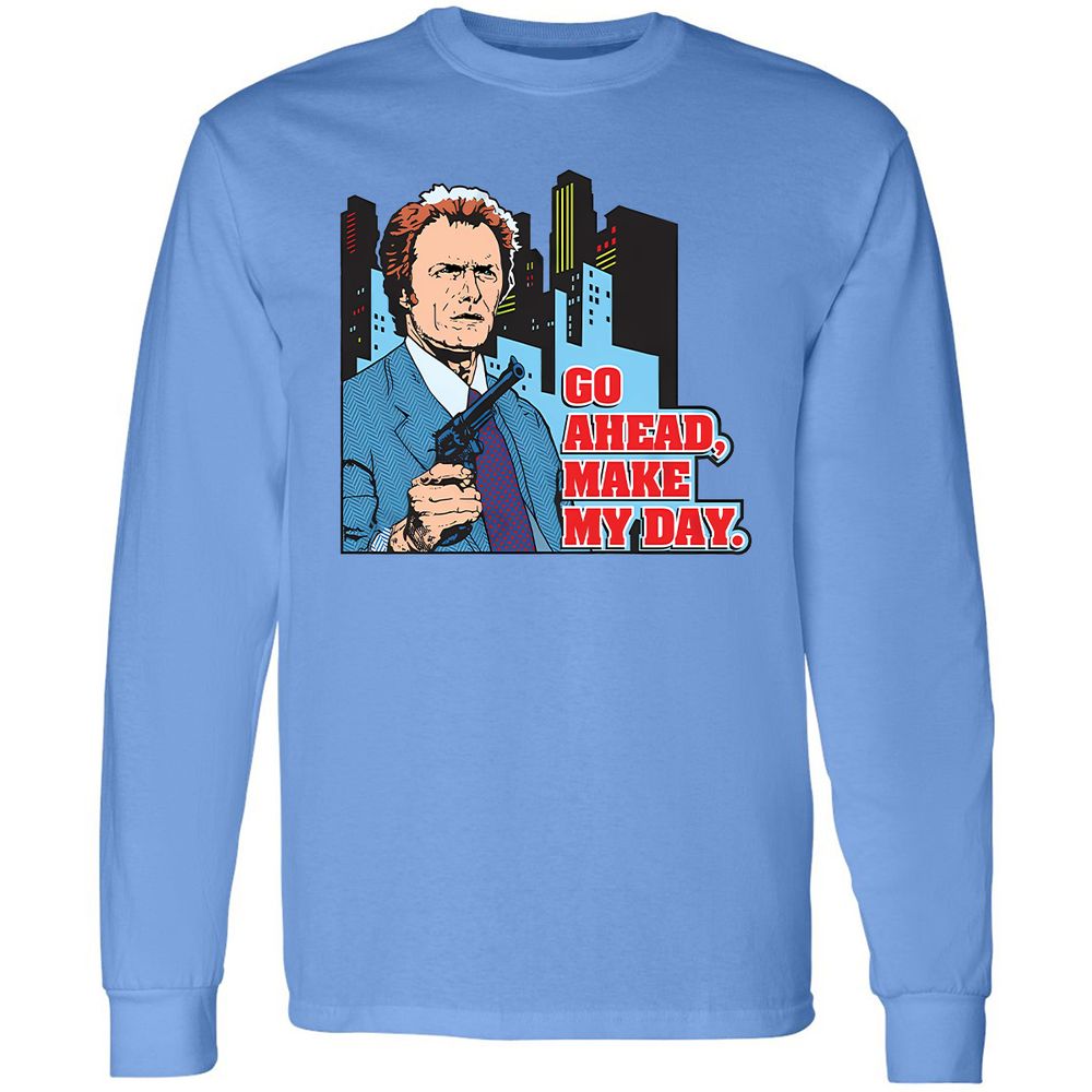 Long Sleeve T-Shirt - XZSZHKRY - Carolina Blue - 2