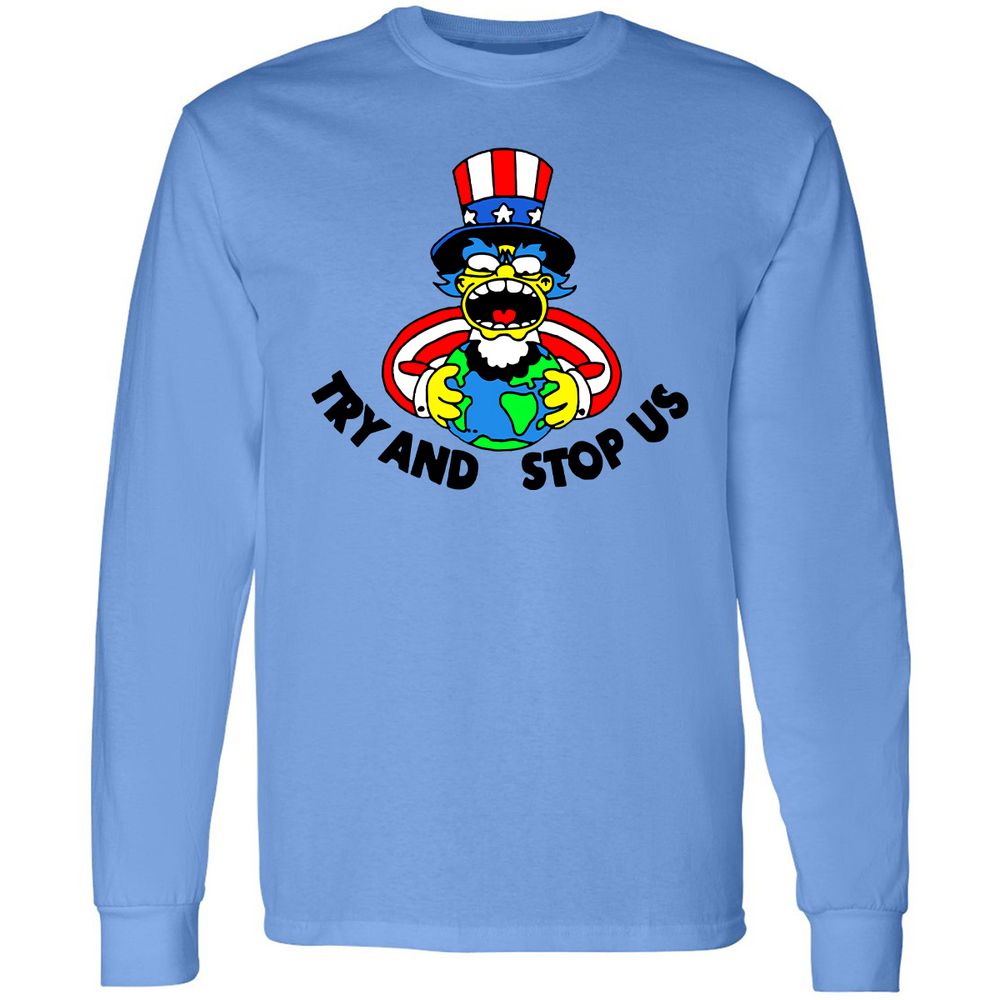 Long Sleeve T-Shirt - 6FXG2UZN - Carolina Blue - 2