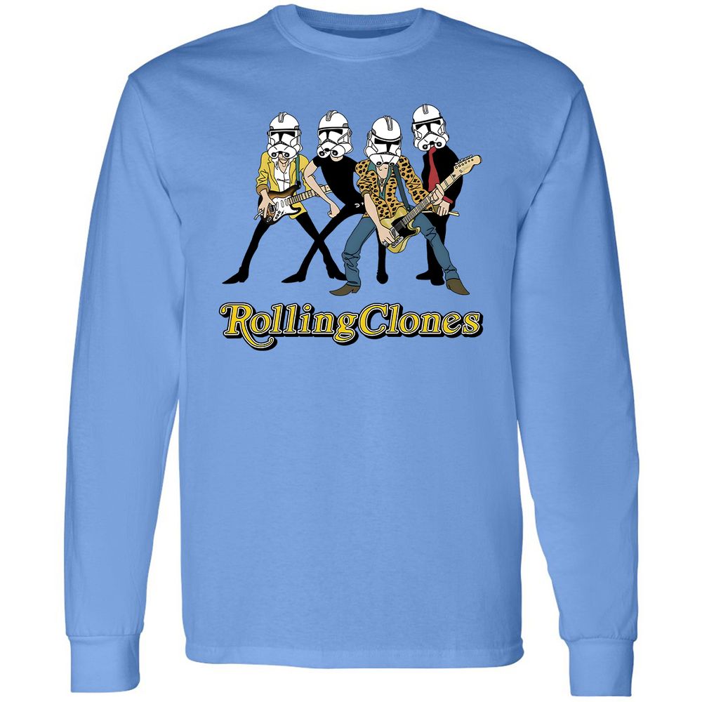 Long Sleeve T-Shirt - 2WYYYTD9 - Carolina Blue - 2