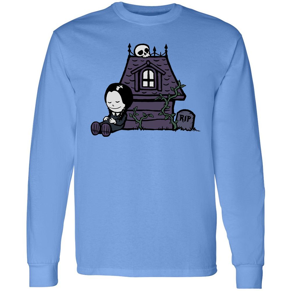Long Sleeve T-Shirt - DJYSAHK3 - Carolina Blue - 2