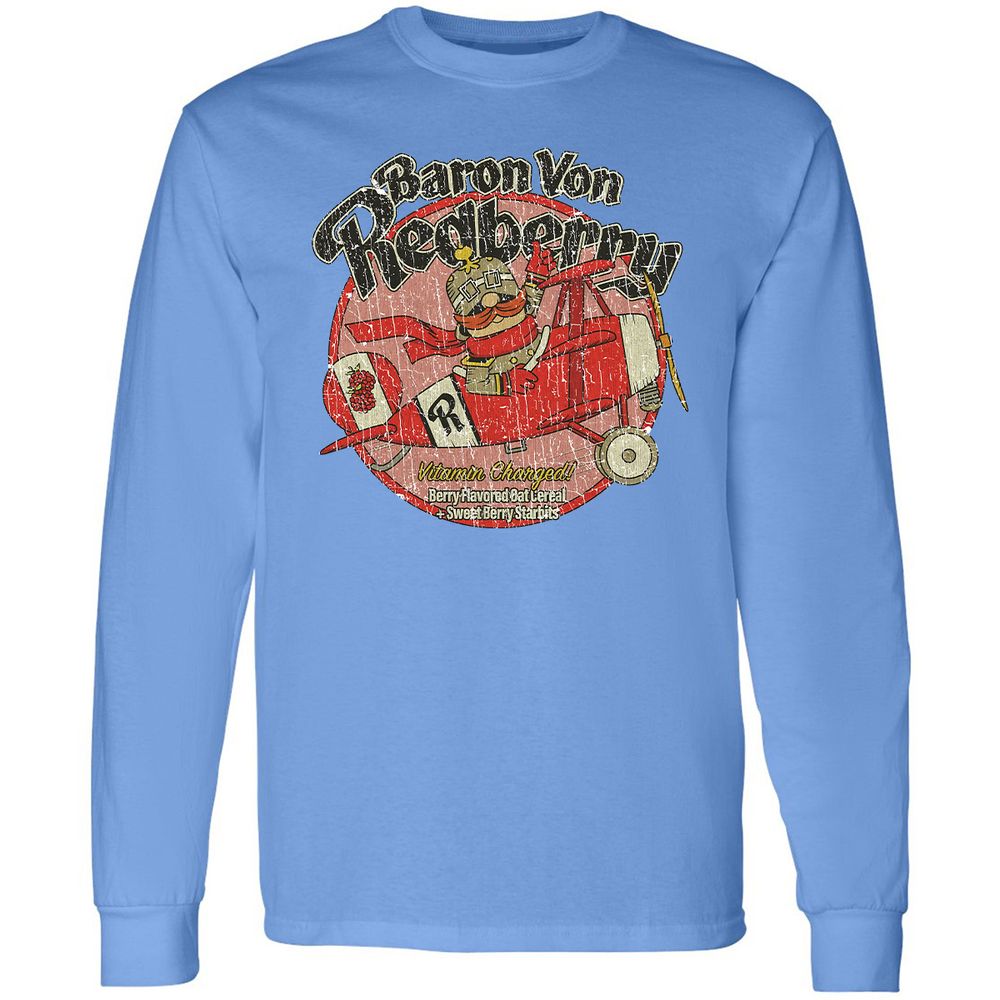 Long Sleeve T-Shirt - CTSHKN96 - Carolina Blue - 2