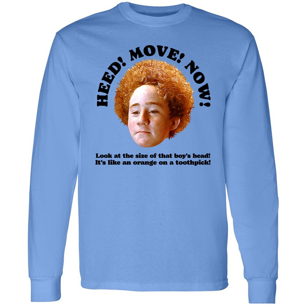 Long Sleeve T-Shirt - XTJ49WEJ - Carolina Blue - 2