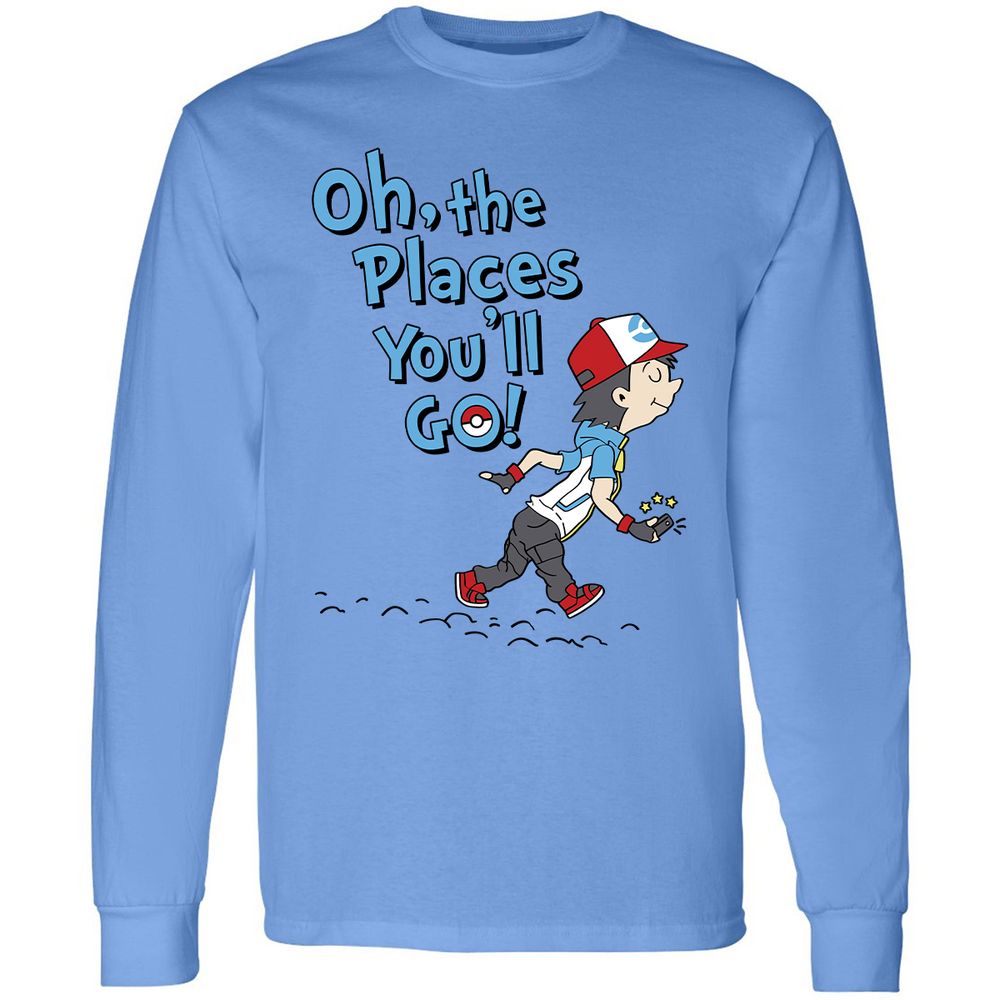 Long Sleeve T-Shirt - ZD8MMDYT - Carolina Blue - 2