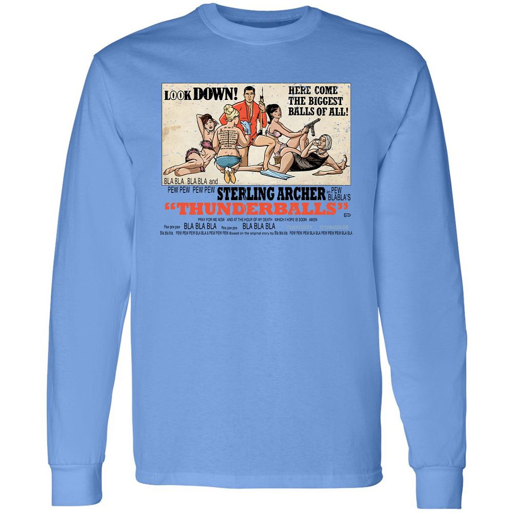 Long Sleeve T-Shirt - MT4PMULU - Carolina Blue - 2
