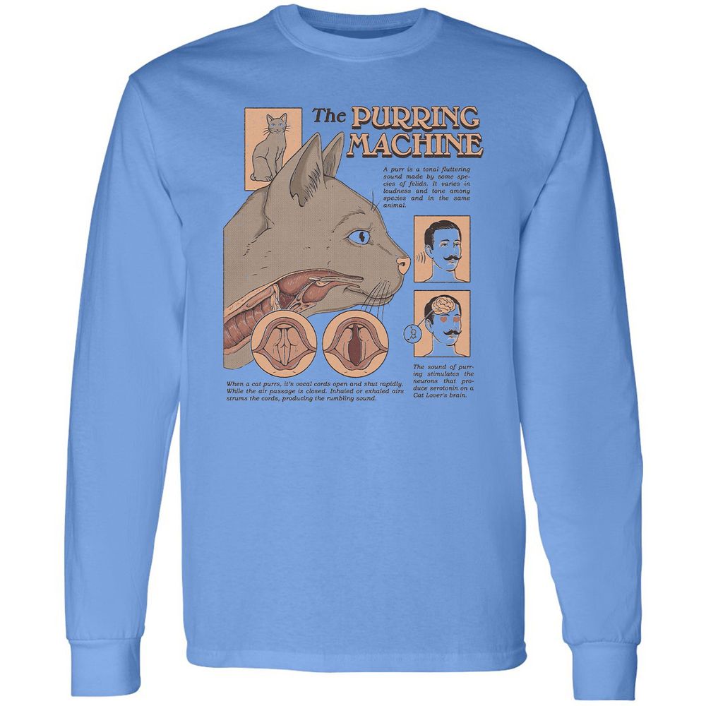 Long Sleeve T-Shirt - M216SM78 - Carolina Blue - 2