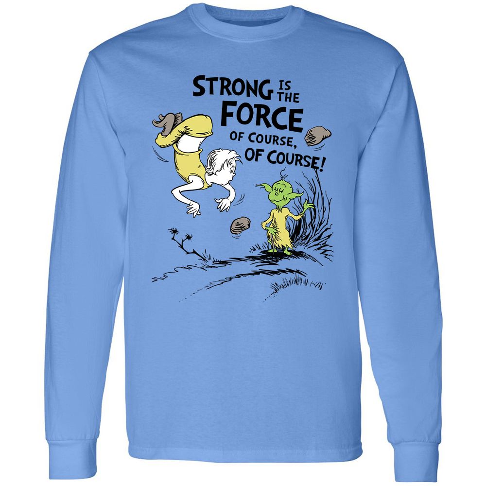 Long Sleeve T-Shirt - A5PM2Z3Q - Carolina Blue - 2