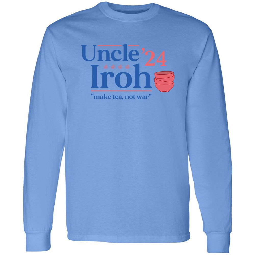 Long Sleeve T-Shirt - T8ZSFQGU - Carolina Blue - 2