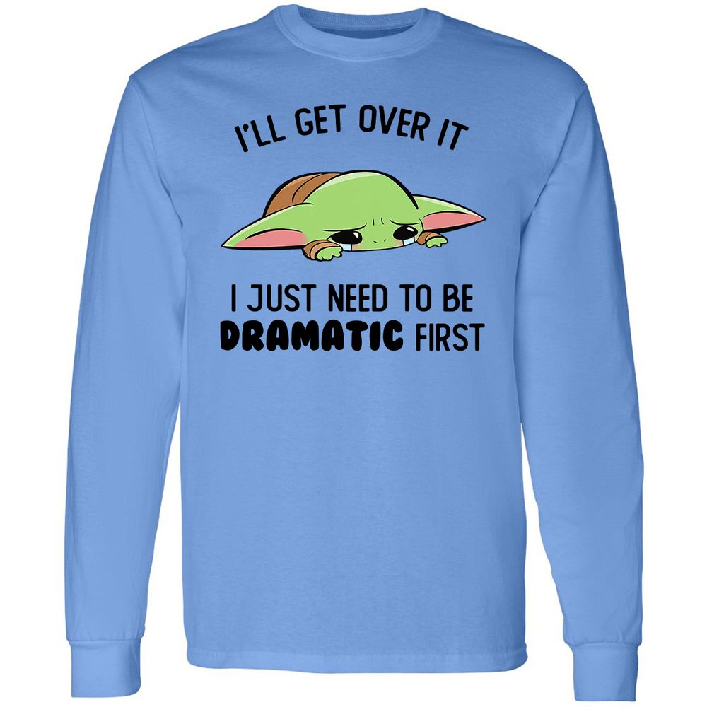 Long Sleeve T-Shirt - RR7RXJLD - Carolina Blue - 2