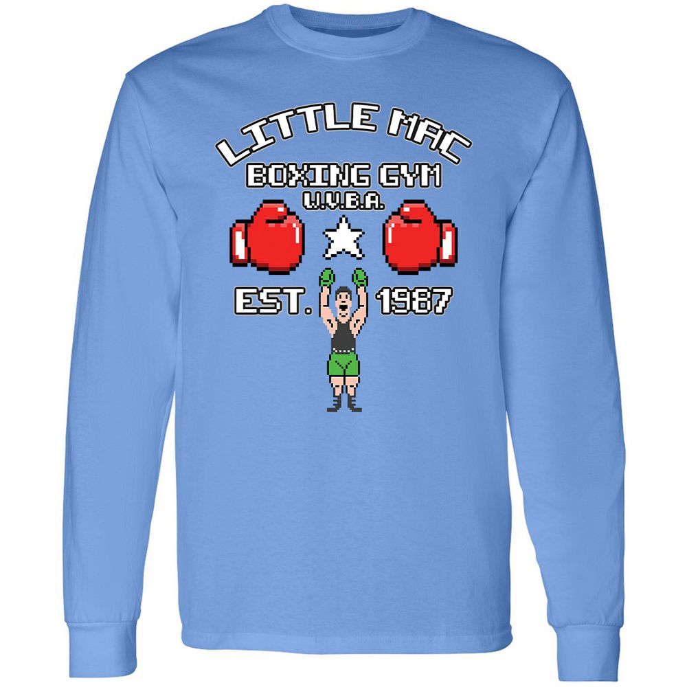 Long Sleeve T-Shirt - UZULM1LB - Carolina Blue - 2