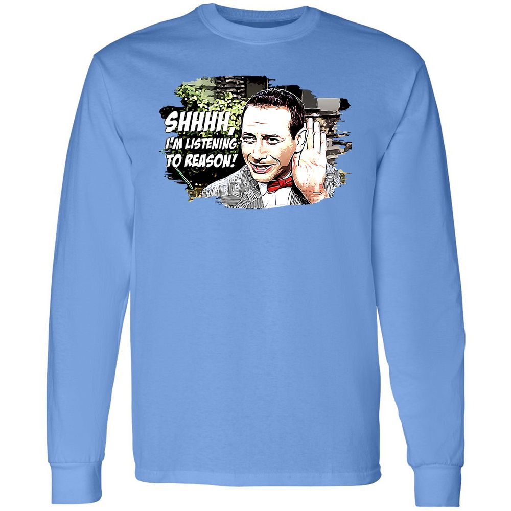 Long Sleeve T-Shirt - WZRJA4AE - Carolina Blue - 2