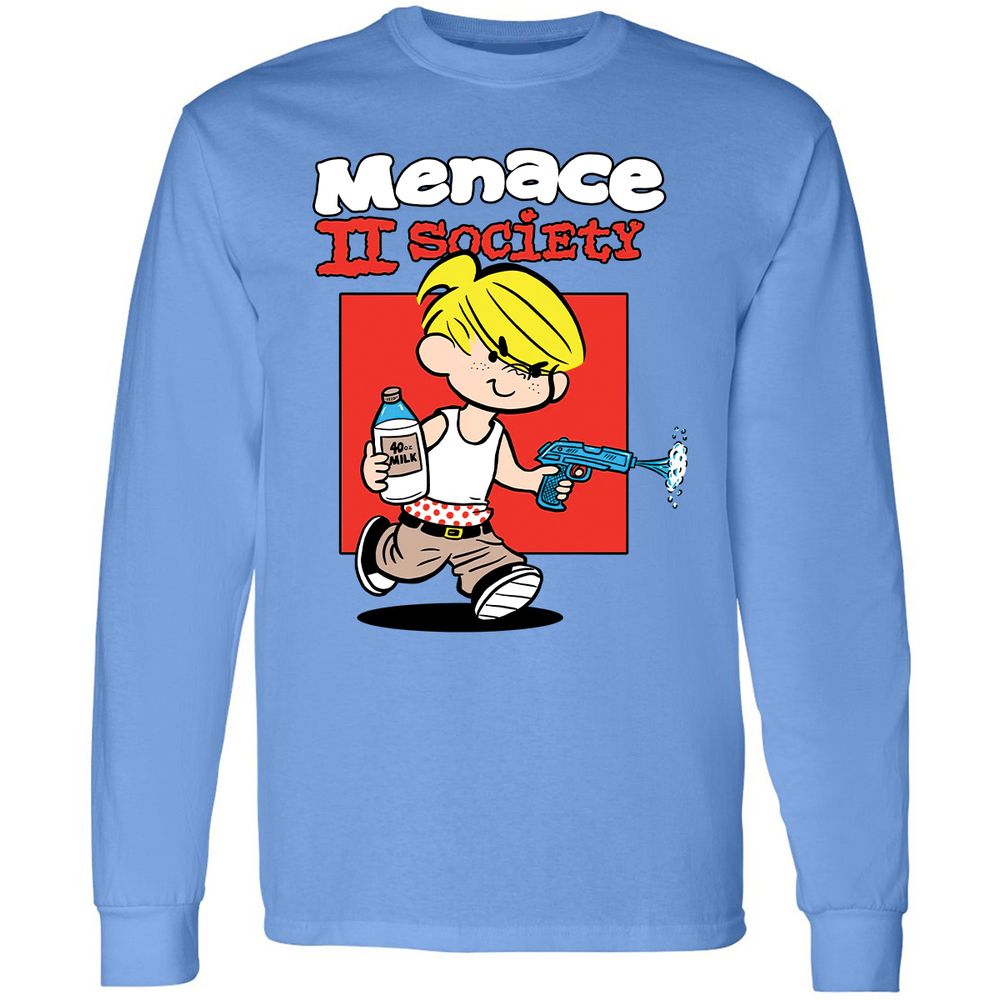 Long Sleeve T-Shirt - KP2MYNV7 - Carolina Blue - 2