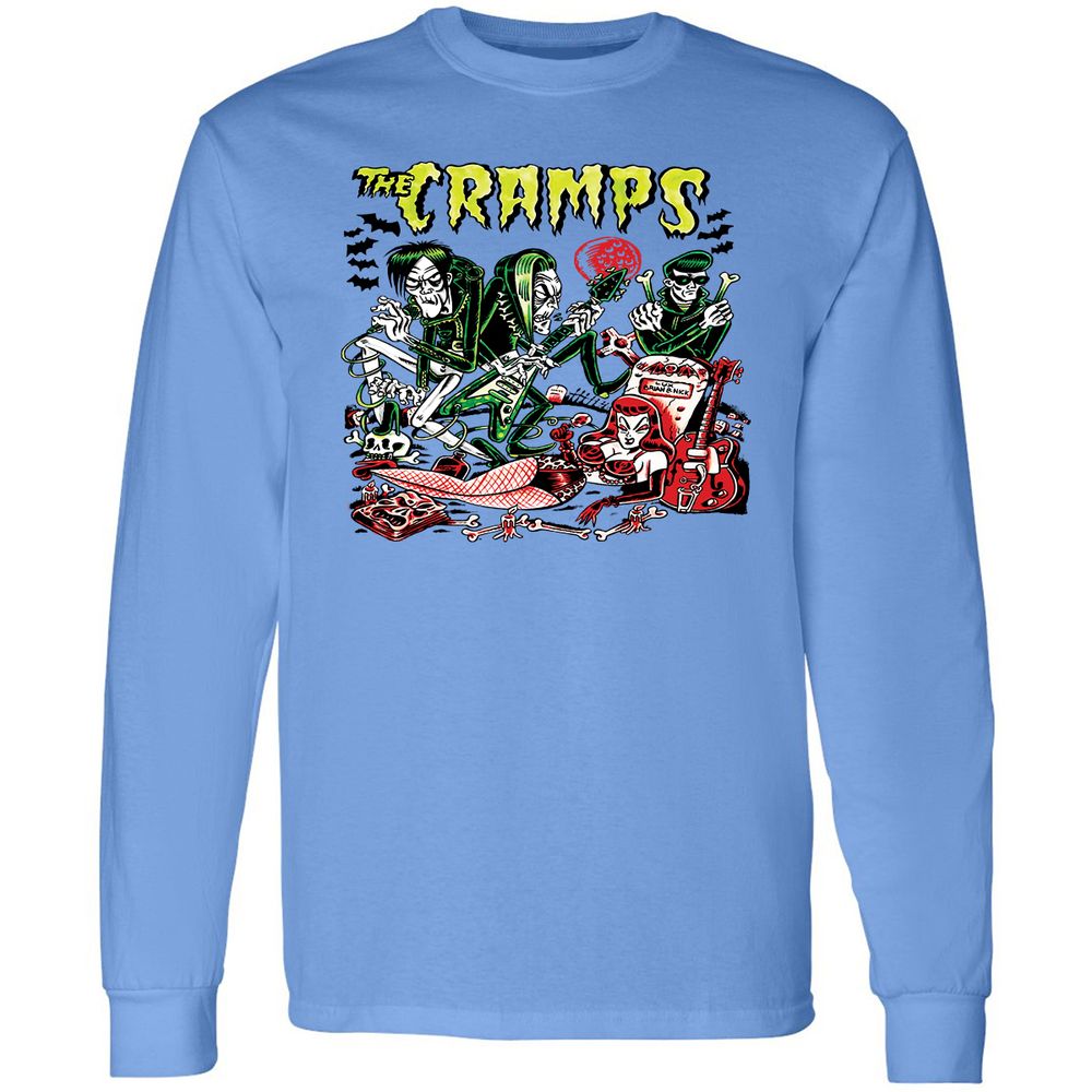 Long Sleeve T-Shirt - Z1FQWQGG - Carolina Blue - 2