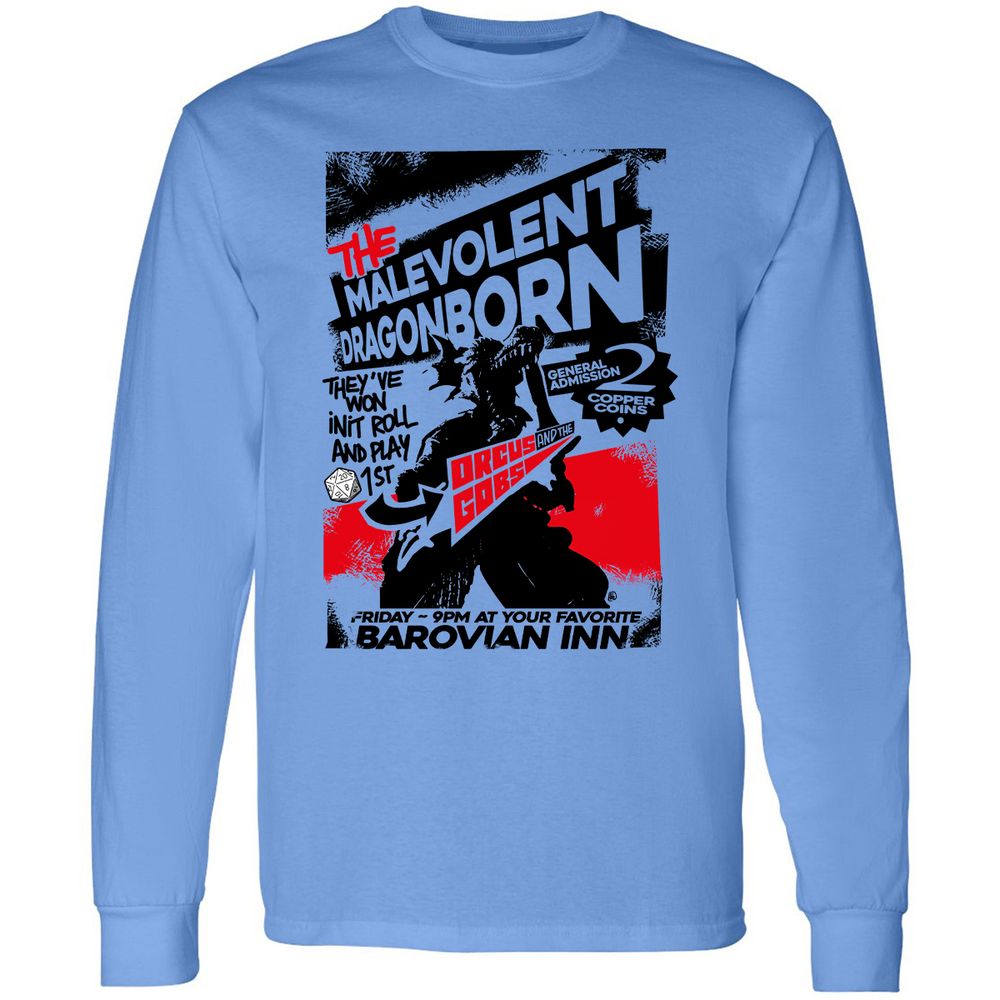 Long Sleeve T-Shirt - DH42YDPM - Carolina Blue - 2