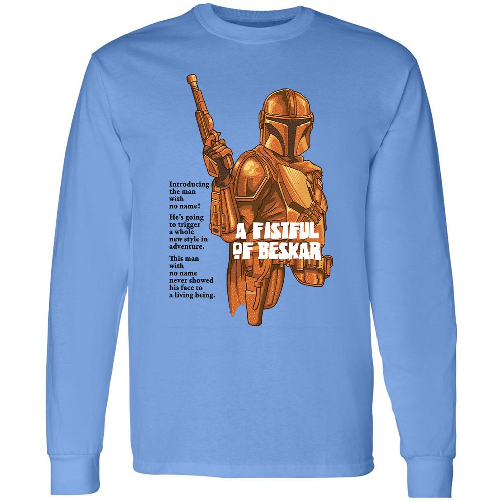 Long Sleeve T-Shirt - R81PVTXQ - Carolina Blue - 2