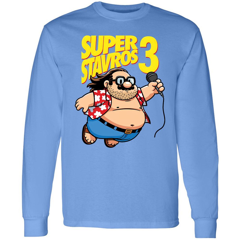Long Sleeve T-Shirt - 858HAAV3 - Carolina Blue - 2
