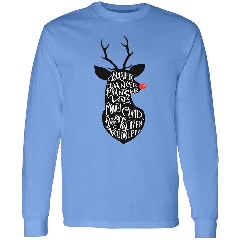 Long Sleeve T-Shirt - 48WQH1PK - Carolina Blue - 2