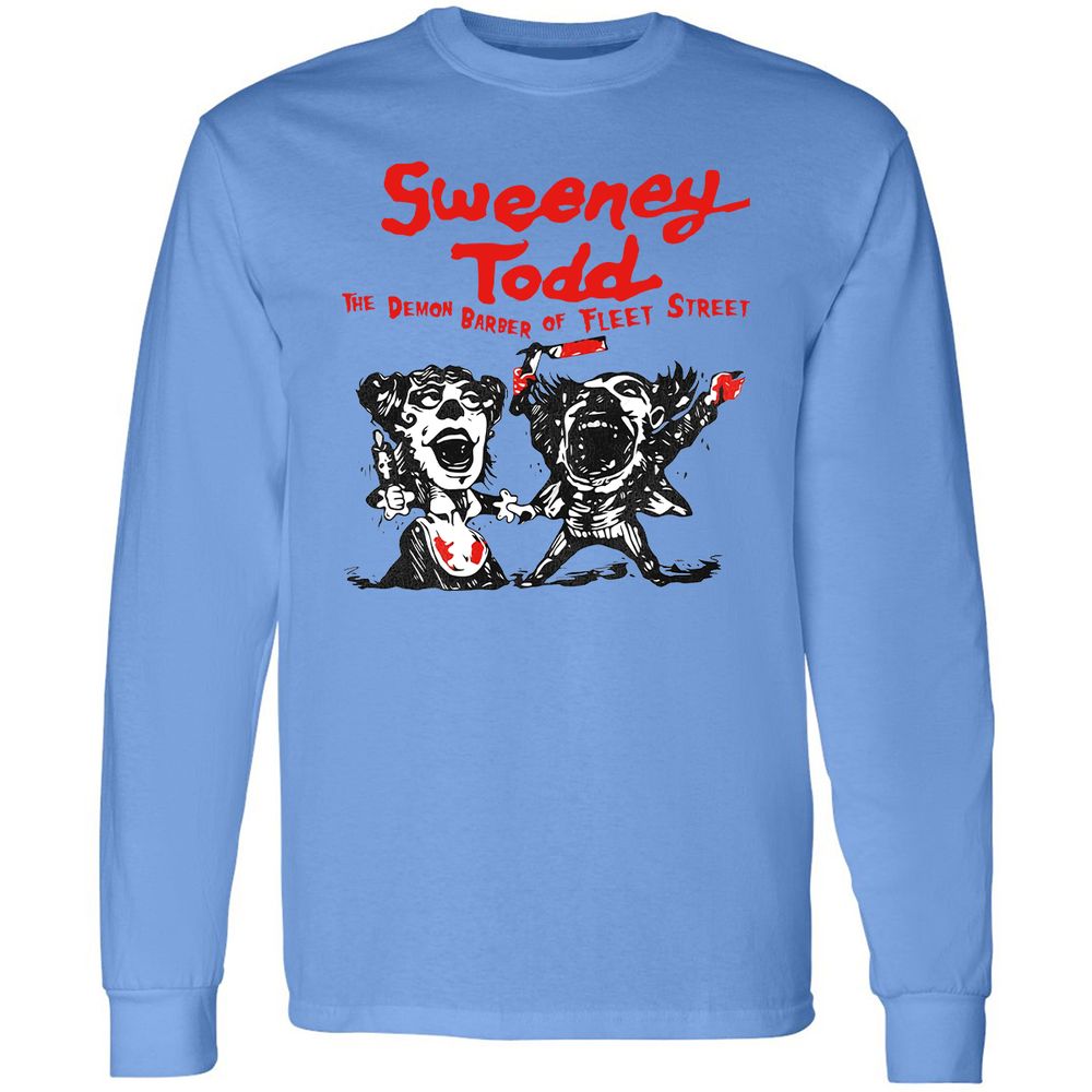 Long Sleeve T-Shirt - S12AED8M - Carolina Blue - 2