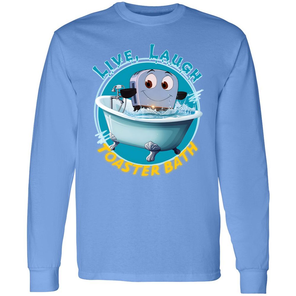 Long Sleeve T-Shirt - QERGG2KV - Carolina Blue - 2