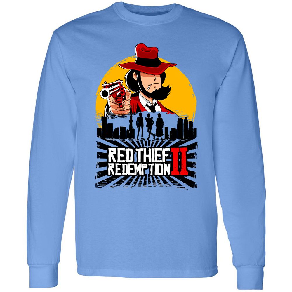 Long Sleeve T-Shirt - PRXJYP4R - Carolina Blue - 2