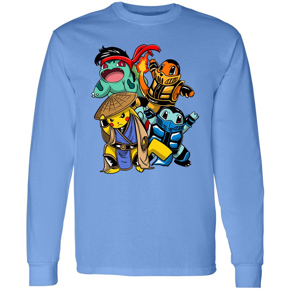 Long Sleeve T-Shirt - 97CS8ZPP - Carolina Blue - 2