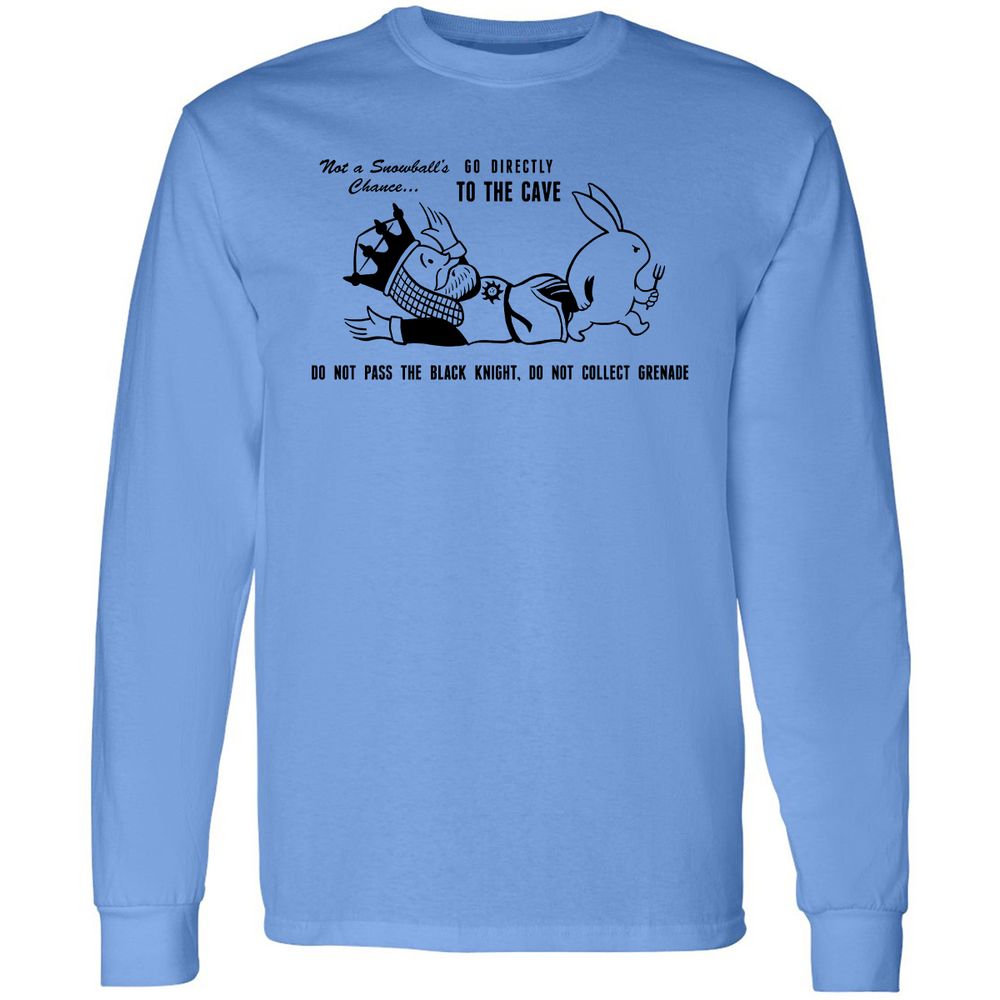 Long Sleeve T-Shirt - QNDSKGCR - Carolina Blue - 2