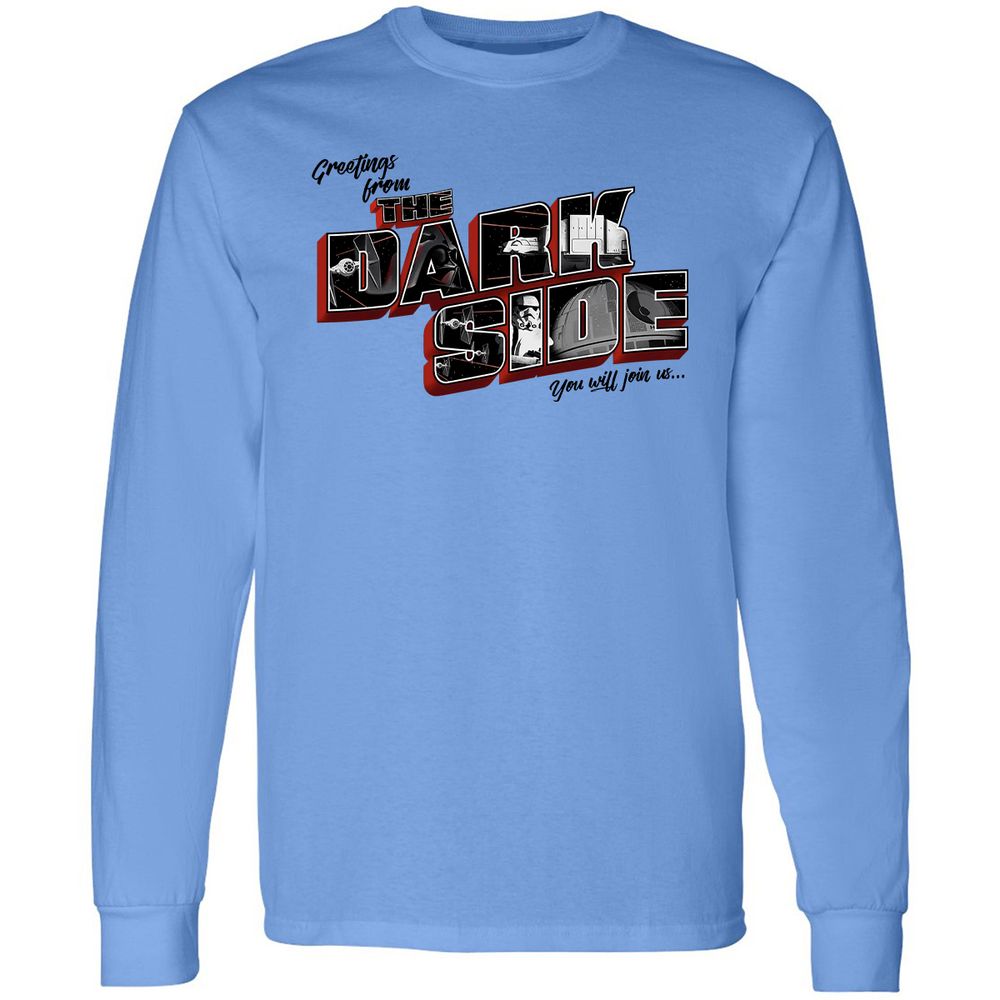 Long Sleeve T-Shirt - XYPKP3WG - Carolina Blue - 2