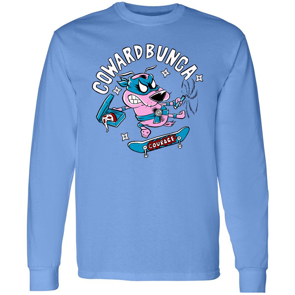 Long Sleeve T-Shirt - XVABQM1X - Carolina Blue - 2