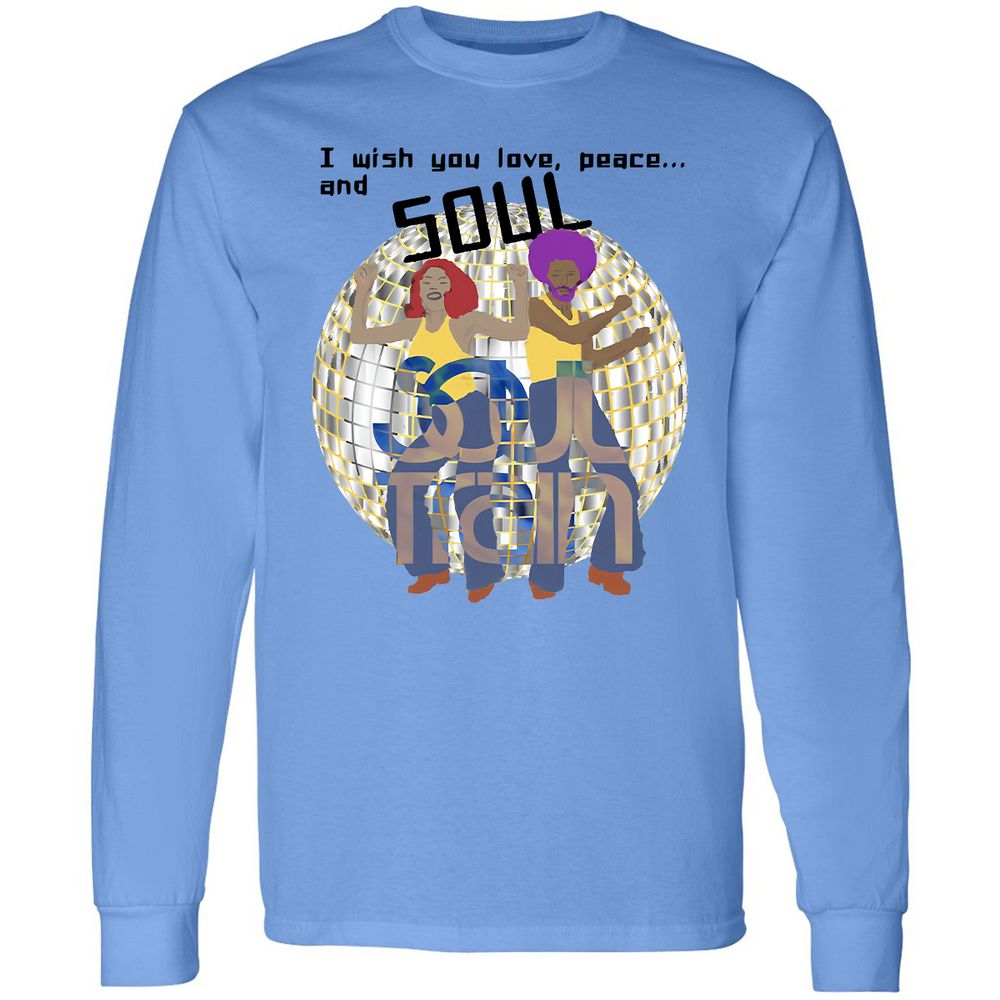 Long Sleeve T-Shirt - VNC8R41G - Carolina Blue - 2