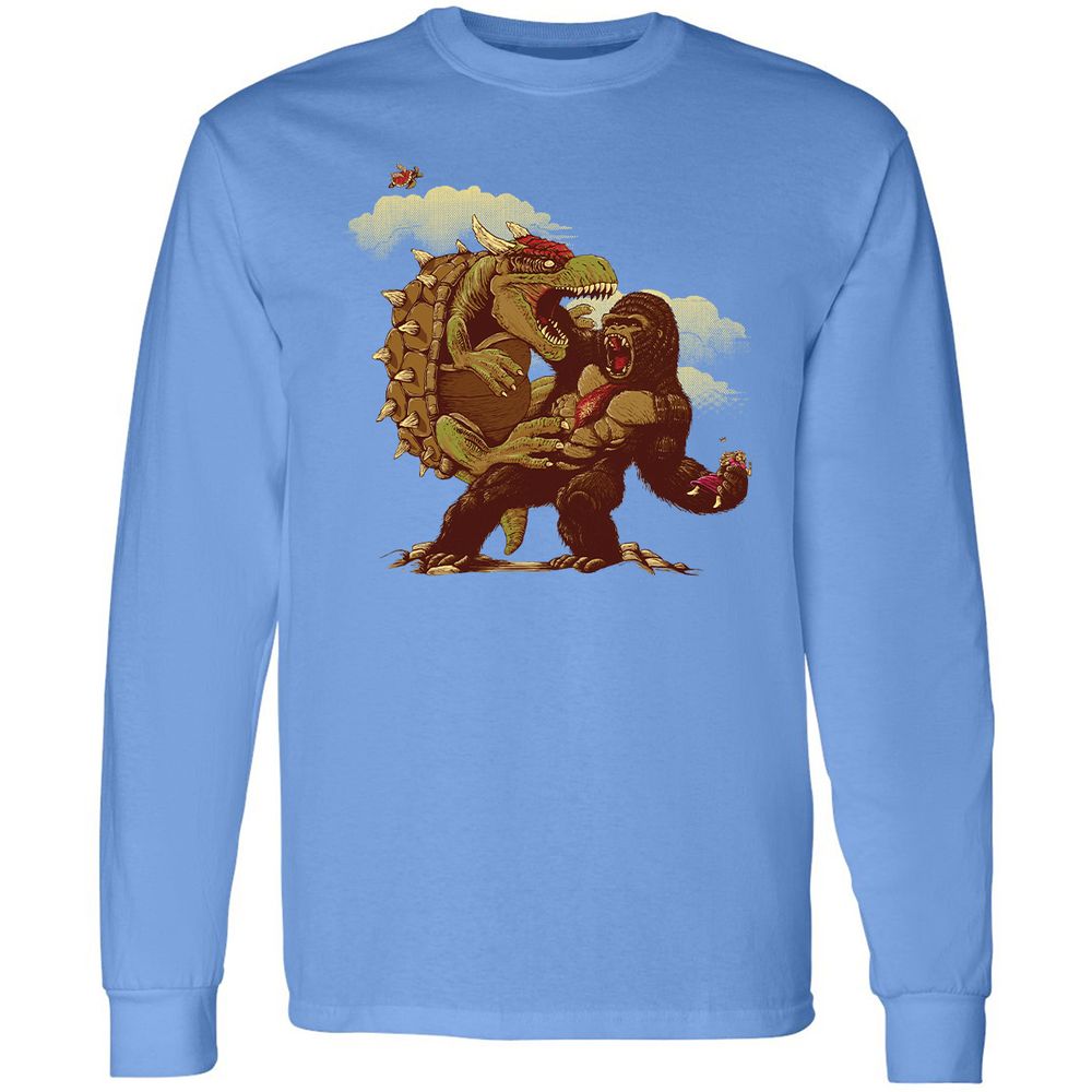 Long Sleeve T-Shirt - KKKYHV24 - Carolina Blue - 2