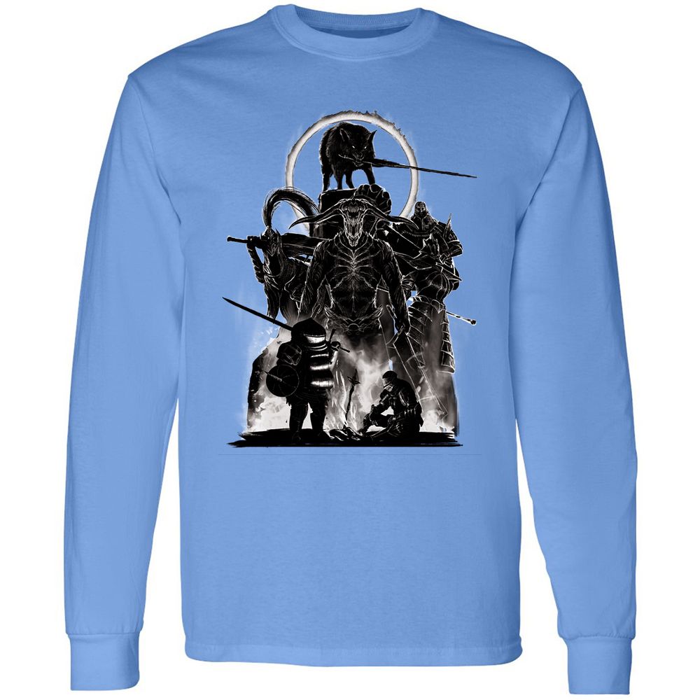 Long Sleeve T-Shirt - NZG5HDCG - Carolina Blue - 2