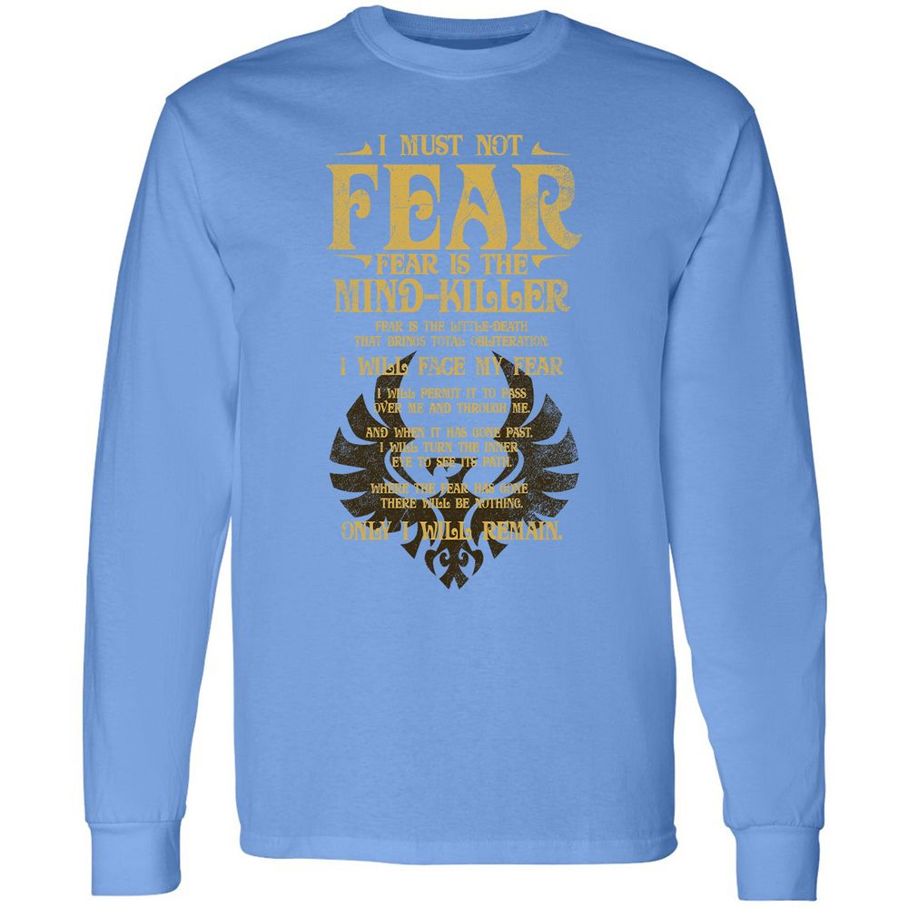 Long Sleeve T-Shirt - TKQRB659 - Carolina Blue - 2