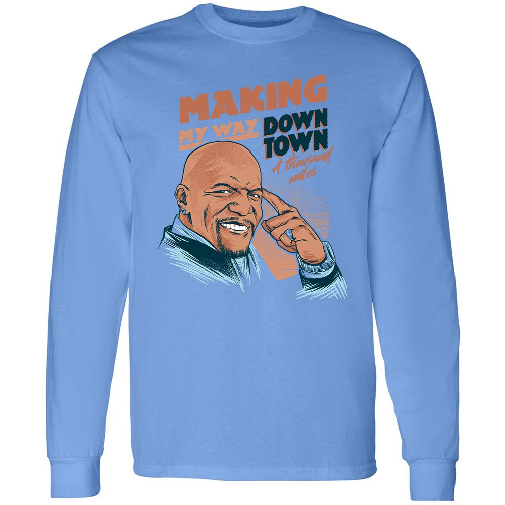 Long Sleeve T-Shirt - 5VGPGMVE - Carolina Blue - 2
