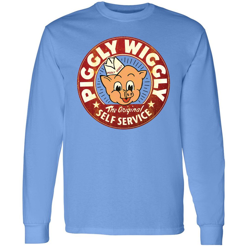 Long Sleeve T-Shirt - W6JRKHWB - Carolina Blue - 2