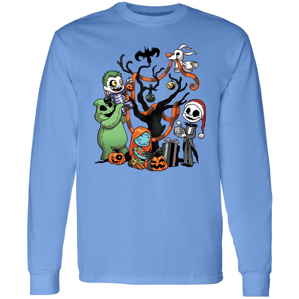 Long Sleeve T-Shirt - UYBMAYVA - Carolina Blue - 2