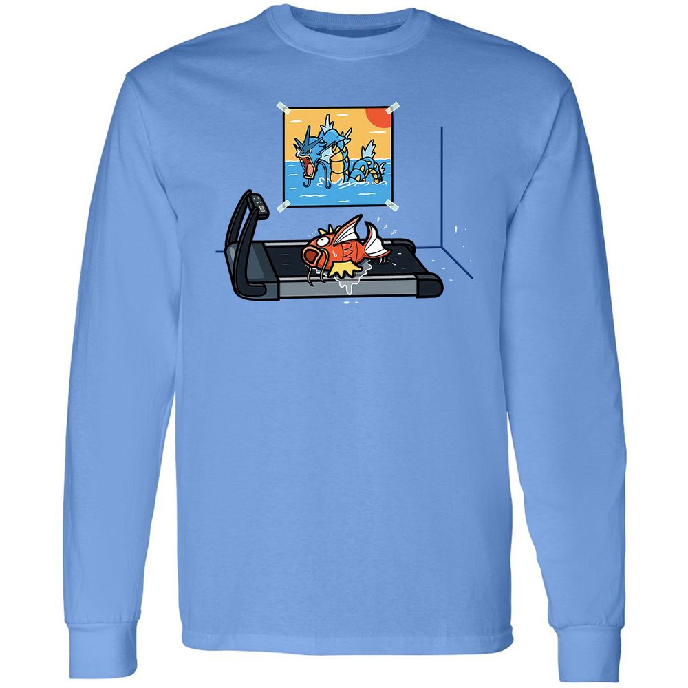 Long Sleeve T-Shirt - TEQMHXXW - Carolina Blue - 2