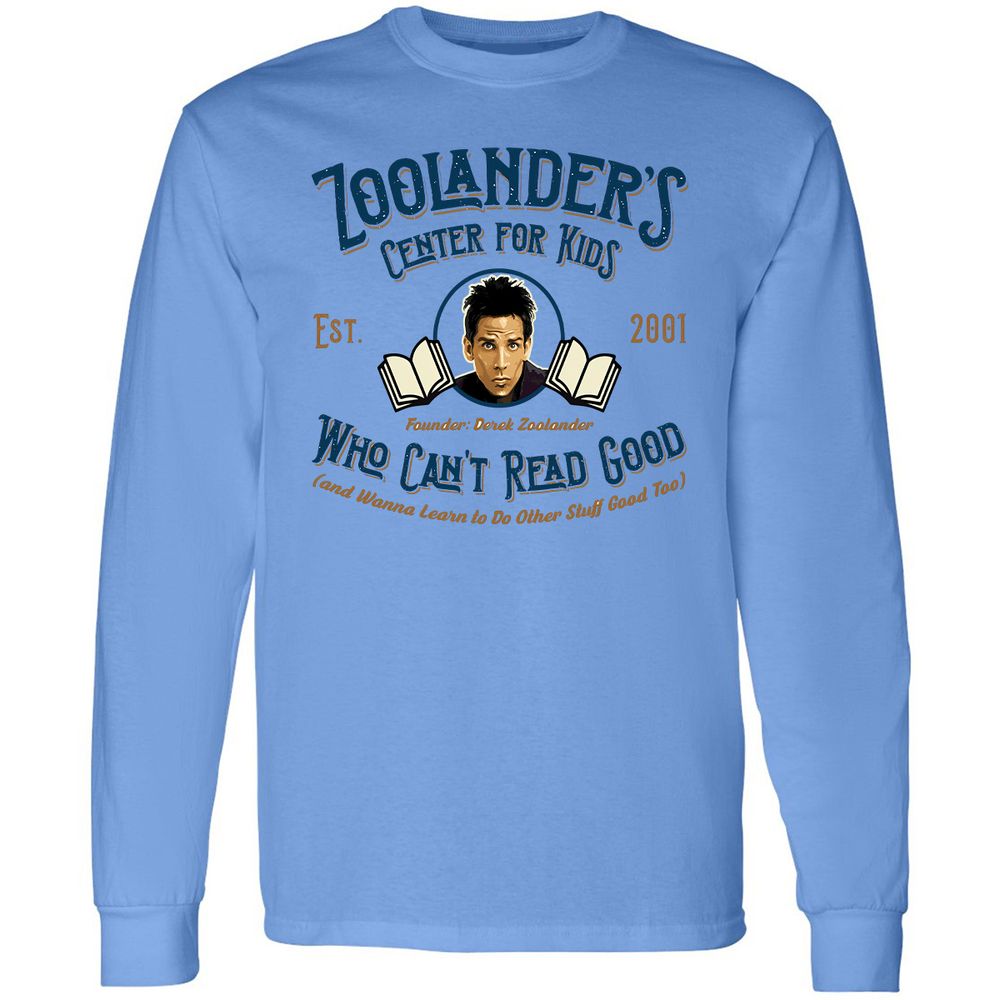 Long Sleeve T-Shirt - RTLVF11H - Carolina Blue - 2